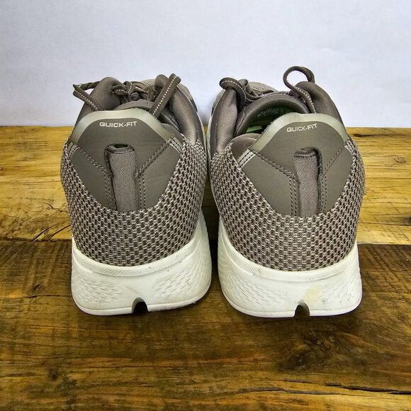 Skechers GOGA MAX / GOWALK 4 Size 13 Taupe (Brown) - Picture 5 of 8